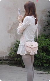 无锡街拍灰色丝袜sz